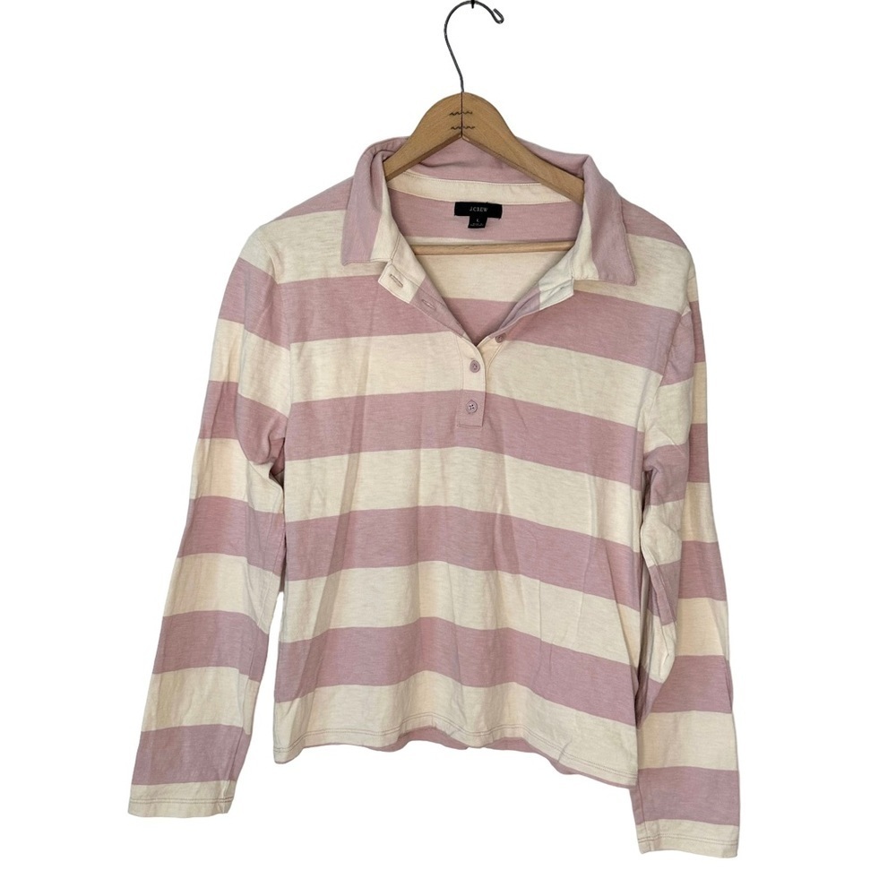 J. Crew | Striped Rugby Top Size Large